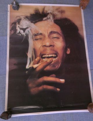 Vintage Bob Marley Poster 33 1/2 