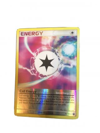 Pokemon Call Energy Card Majestic Dawn 92/100 Reverse Holo Mp Moderately Played