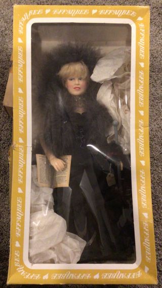 1982 Effanbee Mae West Doll 16 " Legend Series Price Tag,  Box