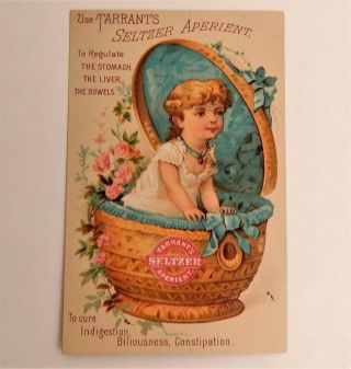 Antique Trade Card Tarrant 