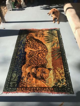 Vintage Leopard Wall Hanging Tapestry (4 By 6)