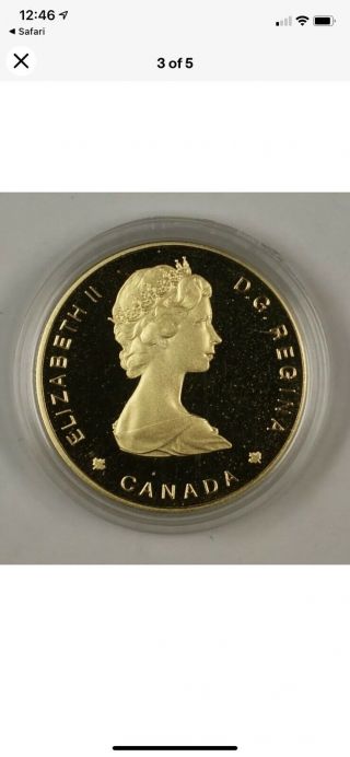 100 Dollar Canadian Gold Coin 3