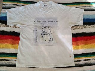 Vintage 1999 Rage Against The Machine Battle Of Los Angeles Tour T - Shirt Size Xl