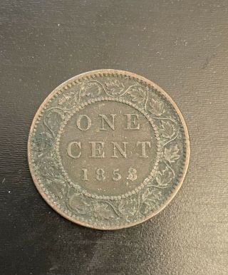 Canada 1858 Large One Cent - Key Date