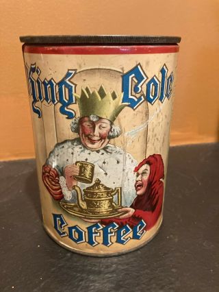 Antique King Cole Coffee Tin
