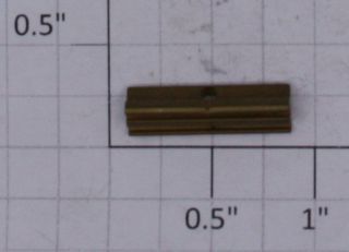 Lgb 6204 - 1 Brass Catenary Wire Connector Clip (10)