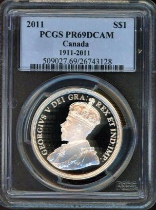 2011 $1 Pcgs Pr69dcam - 100th Anniversary Of Silver Dollar