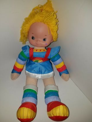 Vintage 1983 Hallmark Rainbow Brite Doll Toyplay Llc With Dress