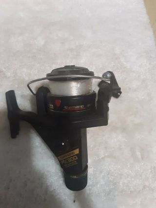 Vintage Shimano Fx300 Graphite Spinning Reel Made In Singapore