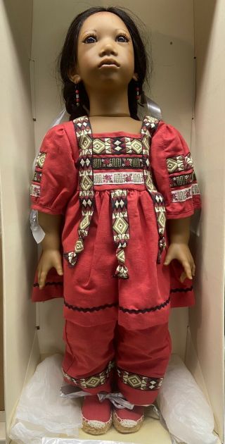 Annette Himstedt 1994/95 Panchita Children Together Doll W Box,  Papers