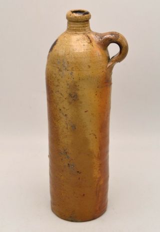 Antique Clay Stoneware Bottle NIEDER SELTERS NASSAU GERMANY Mineral Water 1800s 2