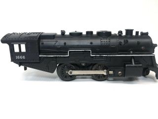Marx 1666 Vintage O - Gauge Locomotive Train Gun Metal -