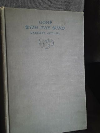 Antique 1936 Gone With The Wind Hardcover