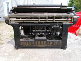 Vintage Antique Underwood Portable Typewriter 692624 3