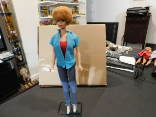 Vintage Barbie Doll - Blonde Bubble Head