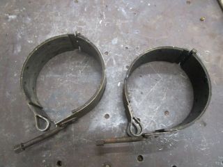 1943 Allis Chalmers Wc Two Brake Bands Shoes Antique Tractor