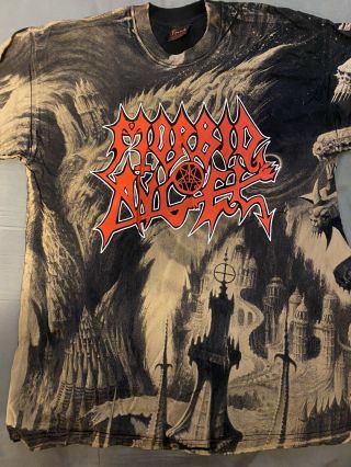 Morbid Angel Vintage Gateways All Over Print Xl Shirt