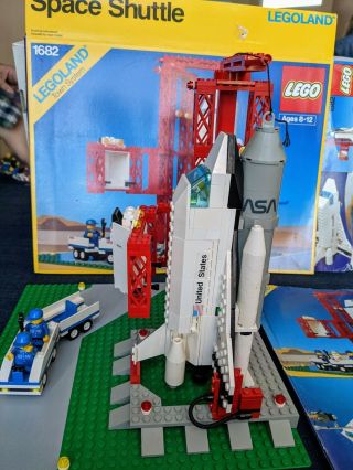 Vintage Lego 1682 Nasa Space Shuttle 100 Complete And Instructions