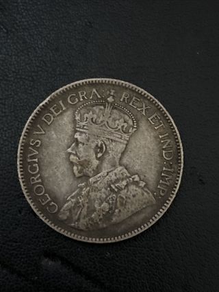 1927 Canada Silver Quarter 25 Cent.  800 Silver Key Date