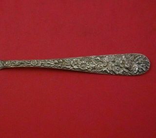 Repousse By Kirk Sterling Silver Demitasse Spoon Small 4 1/8 " Silverware