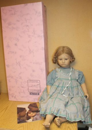 Annette Himstedt Kathe Barefoot Children Puppen Kinder Nib 26 " Doll