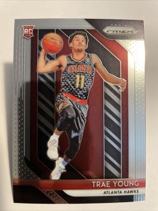 Trae Young Rookie Card 2018 - 19 Panini Prizm Basketball Rc 78