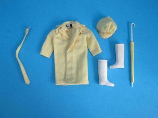 Vintage Skipper Doll Outfit 1916 Rain Or Shine 1965 - 1966 99 Complete