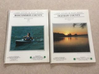Roscommom & Ogemaw County’s Michigan Land & Plat Books