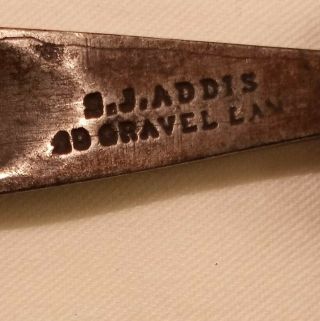 Antique Xx S.  J.  Addis London Carving Tool Early 1800 