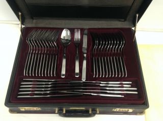 Nivella Solingen German 71 Piece Cutlery Set In Case 55303