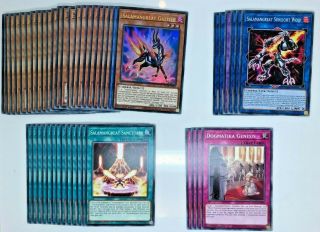 Yugioh - Competitive Deluxe Salamangreat/theodore Hamilton Deck,  Extra Deck