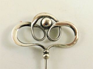Antique Silver Hatpin Made Hallmarked Chester 1908 By Charles Horner Ref 73/1