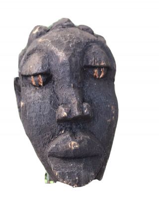 Antique African Carved Doll Made Of Wood