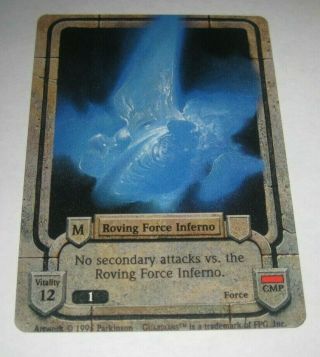 Guardians Rover Force Inferno Collectible Trading Card Game Tcg/ccg Ultra Rare 1