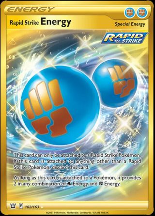 Rapid Strike Energy - Pokémon Trading Card Game - Battle Styles 182