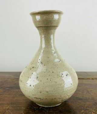 Chinese Bottle Vase Longquan Celadon Glazed Pottery Wine Vessel 19cm