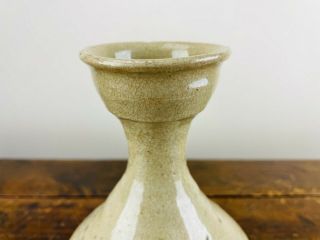 Chinese Bottle Vase Longquan Celadon Glazed Pottery Wine Vessel 19cm 3