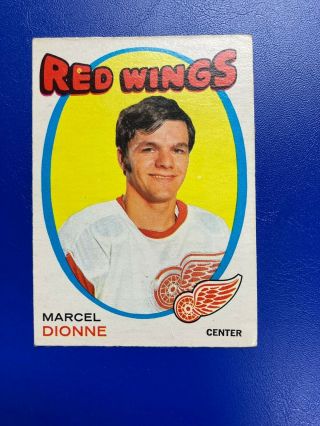 1971 - 72 Opc O - Pee - Chee Marcel Dionne Rc Rookie 133