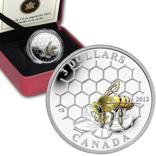 Canada $3 2013 Silver Proof 1/4 Oz.  