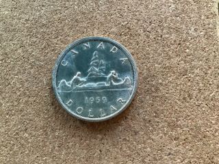 1959 Canadian Silver Dollar,