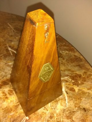 Pre - Wwii Metronome - Couesnon & Cie Maelzel - Made In Paris,  France