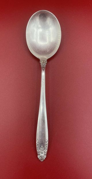 International Sterling Silver Prelude Round Bowl Soup Spoon 6 1/4 "