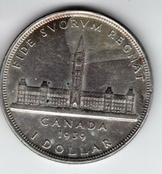 1955 & 1939 Canadian Silver Dollars 80 Silver Canada Coins you grade 3