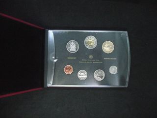 2007 Canada Specimen 7 Coin Set Royal Canadian.  Trumpeter Swan $1