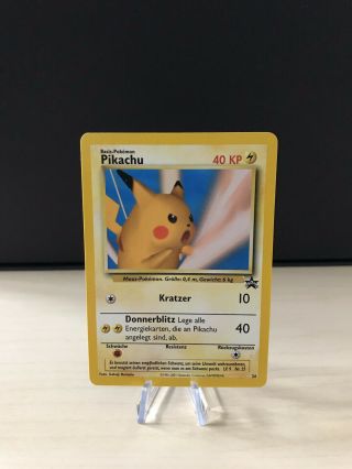 Pokemon Pikachu Snap Black Star Promo 26 Non Holo Near Deutsch