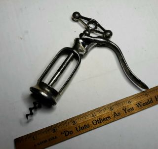 Le Presto Antique French Corkscrew Over 100 Years Old