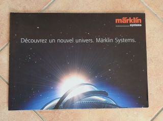 Marklin Trains électriques Brochure Poster Systems