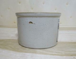 Old Butter Crock Harrisons Butter Glenview IL Stoneware Advertising 2