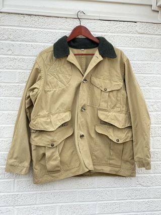 Vintage Filson Style 62 Hunting Jacket Size 42 Made In Usa Shooting Tin Cloth