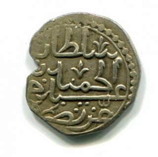 Ottoman Turkey Algeria 1/8 Budju 1191 silver 2